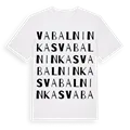 Vabalninkas ordlek t-shirt