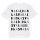 Vabalninkas ordlek t-shirt