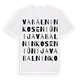 Vabalninko seniūnija ordlek t-shirt