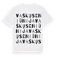 Vaškų seniūnija ordlek t-shirt