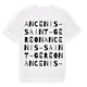 Ancenis-Saint-Géréon ordlek t-shirt