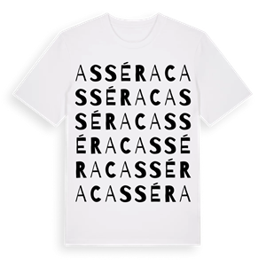 Assérac ordlek t-shirt – ekologisk bomull t-shirt från Pinshirt