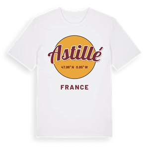 Astillé cirkel t-shirt – ekologisk bomull t-shirt från Pinshirt