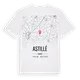 Astillé karta t-shirt