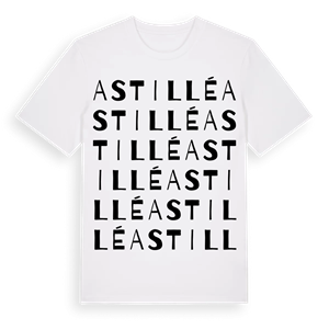 Astillé ordlek t-shirt – ekologisk bomull t-shirt från Pinshirt