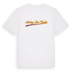 Auchay-sur-Vendée baseball t-shirt – ekologisk bomull t-shirt från Pinshirt