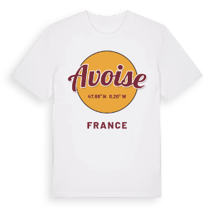 Avoise cirkel t-shirt – ekologisk bomull t-shirt från Pinshirt