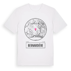 Bernardière t-shirt – ekologisk bomull t-shirt från Pinshirt