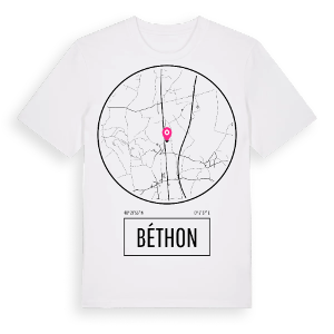 Béthon t-shirt – ekologisk bomull t-shirt från Pinshirt