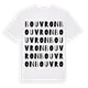 Bouvron ordlek t-shirt