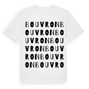 Bouvron ordlek t-shirt – ekologisk bomull t-shirt från Pinshirt
