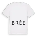 Jag älskar Brée t-shirt stort tryck