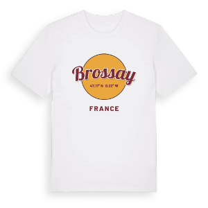 Brossay cirkel t-shirt – ekologisk bomull t-shirt från Pinshirt