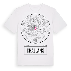 Challans t-shirt – ekologisk bomull t-shirt från Pinshirt