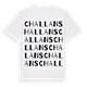 Challans ordlek t-shirt