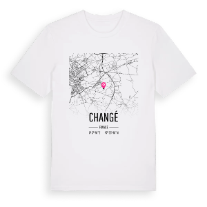 Changé karta t-shirt – ekologisk bomull t-shirt från Pinshirt