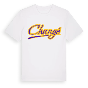 Changé baseball t-shirt – ekologisk bomull t-shirt från Pinshirt