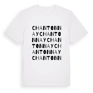 Chantonnay ordlek t-shirt – ekologisk bomull t-shirt från Pinshirt