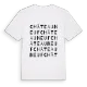 Châteauneuf ordlek t-shirt