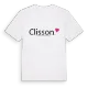 Clisson hjärta t-shirt