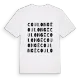 Coulongé ordlek t-shirt