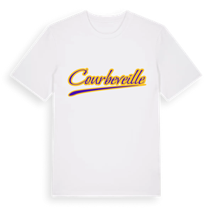 Courbeveille baseball t-shirt – ekologisk bomull t-shirt från Pinshirt