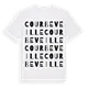 Courbeveille ordlek t-shirt