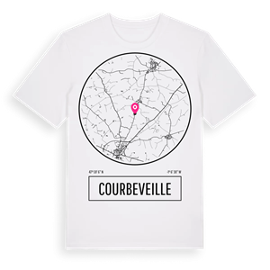 Courbeveille t-shirt – ekologisk bomull t-shirt från Pinshirt
