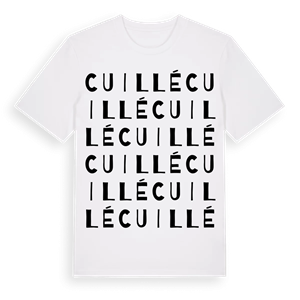 Cuillé ordlek t-shirt – ekologisk bomull t-shirt från Pinshirt