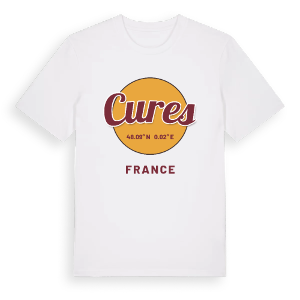 Cures cirkel t-shirt – ekologisk bomull t-shirt från Pinshirt