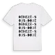 Dénezé-sous-Doué ordlek t-shirt