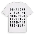 Dompierre-sur-Yon ordlek t-shirt