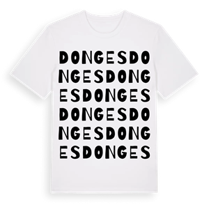 Donges ordlek t-shirt – ekologisk bomull t-shirt från Pinshirt