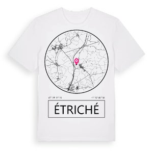 Étriché t-shirt – ekologisk bomull t-shirt från Pinshirt