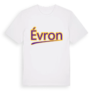 Évron baseball t-shirt – ekologisk bomull t-shirt från Pinshirt