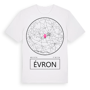 Évron t-shirt – ekologisk bomull t-shirt från Pinshirt