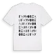 Faymoreau ordlek t-shirt