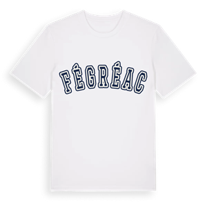 Fégréac college t-shirt – ekologisk bomull t-shirt från Pinshirt