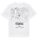 Fégréac karta t-shirt
