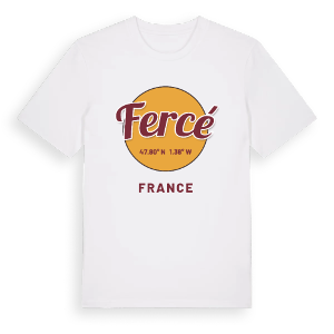 Fercé cirkel t-shirt – ekologisk bomull t-shirt från Pinshirt