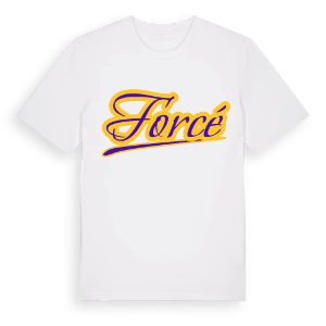Forcé baseball t-shirt – ekologisk bomull t-shirt från Pinshirt