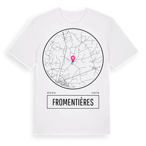 Fromentières t-shirt – ekologisk bomull t-shirt från Pinshirt