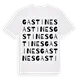 Gastines ordlek t-shirt