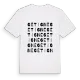 Gétigné ordlek t-shirt