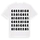 Gorron ordlek t-shirt