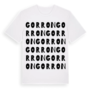 Gorron ordlek t-shirt – ekologisk bomull t-shirt från Pinshirt