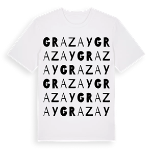 Grazay ordlek t-shirt – ekologisk bomull t-shirt från Pinshirt