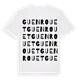 Guenrouet ordlek t-shirt