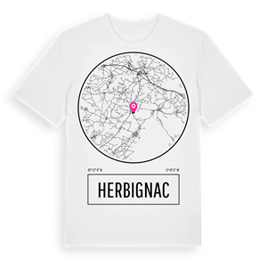 Herbignac t-shirt – ekologisk bomull t-shirt från Pinshirt