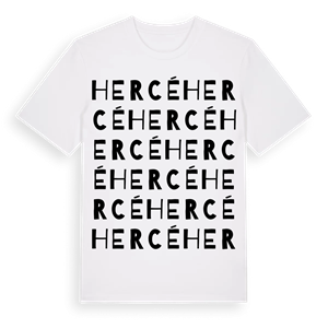Hercé ordlek t-shirt – ekologisk bomull t-shirt från Pinshirt